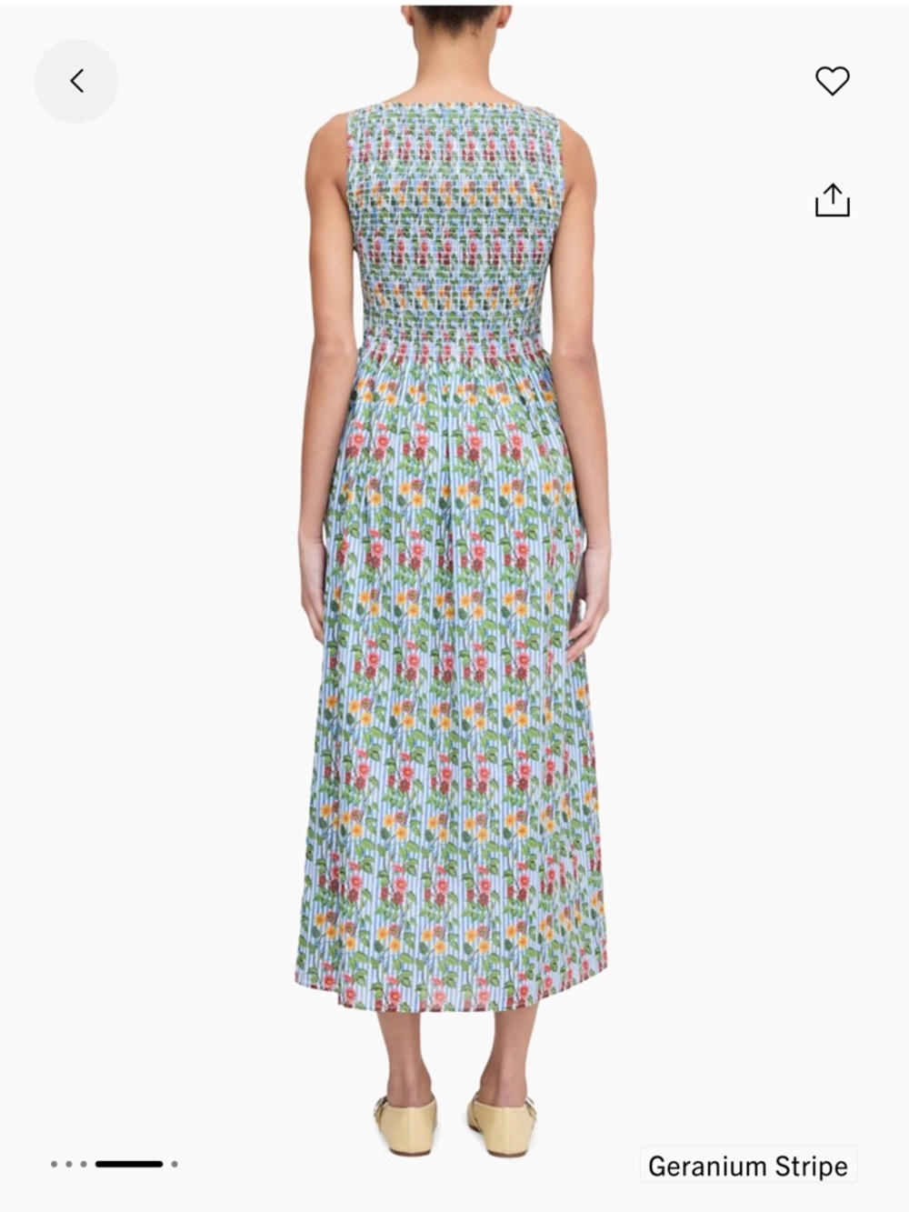 Hill house | the cossima nap dress | size XS | nwt - Picture 3 of 4